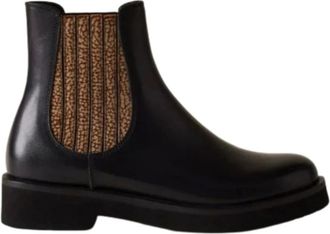 Borbonese Dames, Schoenen, Zwart, Maat: 39 EU Leer