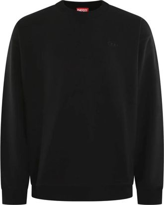 Diesel Zwarte Sweater S-Boxt-T2 voor heren - Heren - Sweatshirts - Zwart - L - Hoodies & sweatvesten