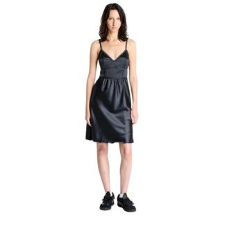 adidas Raquet Sportswear - Dames - Tenniskleding - Zwart - M - Satijn - Fitness