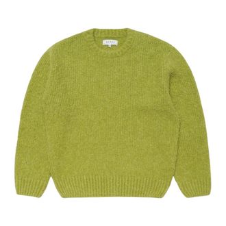 Edwin Truien & Vesten, Heren, Groen, XL, Wol, DUN Gebreide Trui