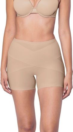 Miraclesuit Flex Ability Shaping Boyshorts in Warm Beige at Nordstrom, Size Xx-Large