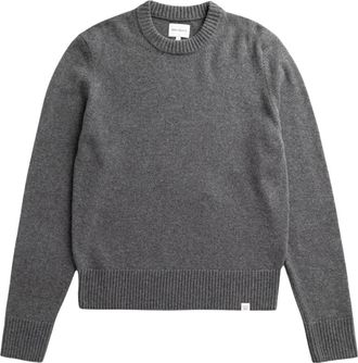 Norse Projects Truien & Vesten, Heren, Grijs, XL, Wol, Stensmark Merino Lamswol Trui