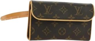 Louis Vuitton Pre-owned Belt Bags, female, Brown, Size: ONE SIZE Pre-owned Pochette Florentine Waist Bag