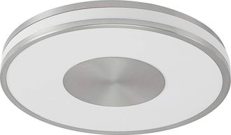 Lindby L&aacute;mpara De Techo Led fjella En Gris Metal - Lindby