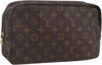 Louis Vuitton Pre-owned Clutches, female, Brown, Size: ONE SIZE Pre-owned Canvas Clutch