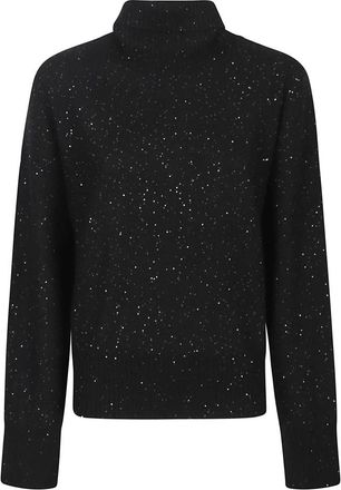 Fabiana Filippi Turtle Neck Sweater - Dames - Coltruien - Zwart - S - Truien & Vesten