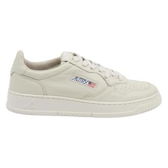Autry Medalist Low Sneakers - Heren - Sneakers - Beige - 40 EU - Leer - Schoenen