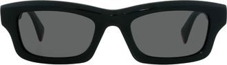 Kenzo Smoke Square Unisex Sunglasses KZ40164U 01A 50