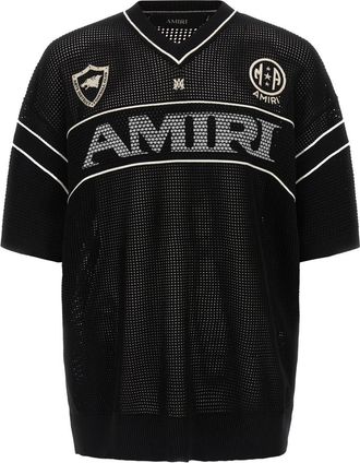 Amiri Black Logo T-shirt