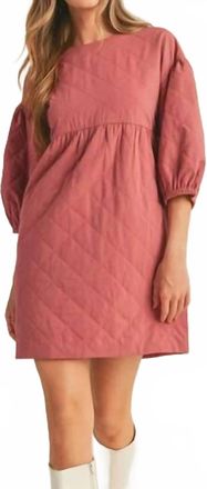 Merci Chestnuts Roasting On An Open Fire Dress In Pink