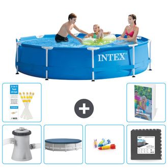 Intex Piscina Con Estructura Redonda - 305x76 Cm - 7-piezas S317