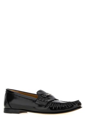 Fendi Nero Vit+interno:vit Mocassini Loafers