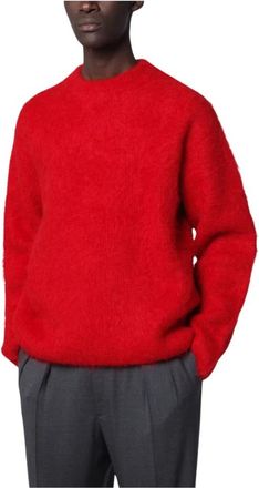 S&eacute;fr Su&eacute;ter Haru - Knitwear - Hombre - Rojo - M