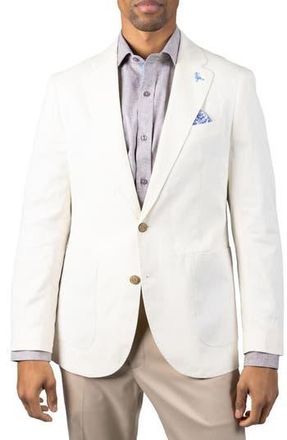 Tailorbyrd Textured Linen Blend Sport Coat in Ecru at Nordstrom Rack, Size 40
