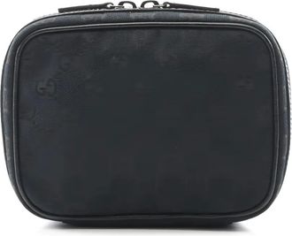 Gucci Clutch in tela anni 2010 - Nero