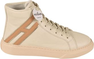 Hogan High-top Sneakers - Dames - Sneakers - Beige - 36 EU - Leer - Schoenen