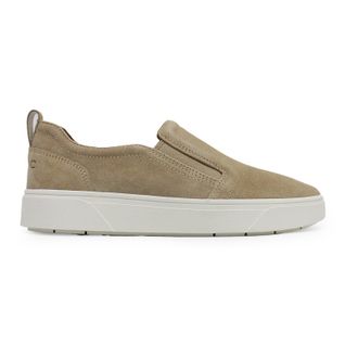 Vionic Kimmie Suede Womens Slip On Shoes - Sand - Size:UK 5.5