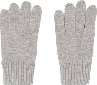 Brooks Brothers Cashmere Handschoenen - unisex - Handschoenen - Grijs - ONE Size - Kasjmier - Accessoires
