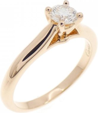 Cartier Pink Gold (18K) Band Ring (Pre-Owned)