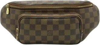 Louis Vuitton Pre-owned Damier Canvas Fanny Pack - Dames - Vintage Heuptassen - Bruin - ONE Size - Vintage