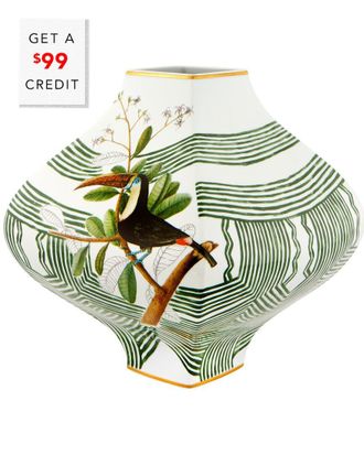 Vista Alegre Amazonia Tucano Vase With $99 Credit