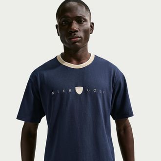 Nike Mens Loose-Fit Golf T-Shirt in Blue | IH2055-419