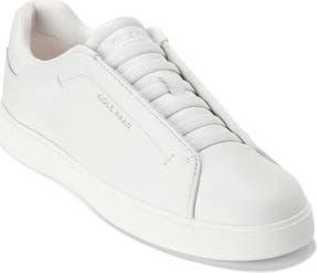 Cole Haan GrandPro Luxe Slip-On Sneaker in White Leather at Nordstrom Rack, Size 8.5
