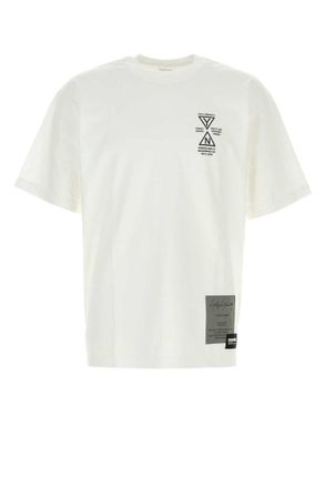 Yohji Yamamoto White Crew Neck T-Shirts