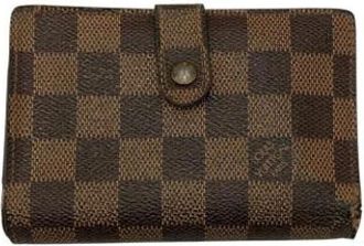 Louis Vuitton Pre-owned Wallets, female, Brown, Size: ONE SIZE Pre-owned Leather Wallet