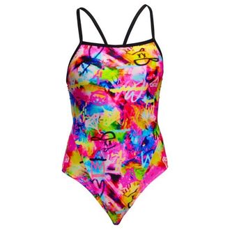Funkita Single Strap One Piece Badeanzug f&uuml;r Damen | bunt