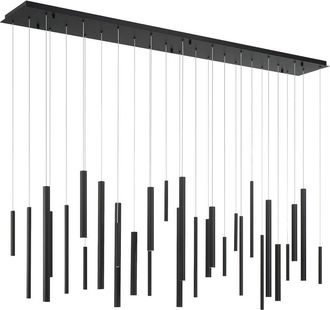 Eurofase Lighting Santana 30-Light 72In Grand Chandelier