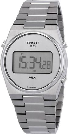 Tissot PRX Digital Quartz Silver Dial Mens Watch T1372631103000