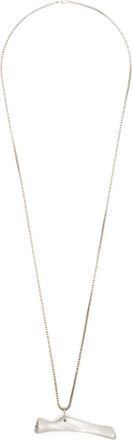 Leon Emanuel Blanck Collana Liquid Straw - Argento