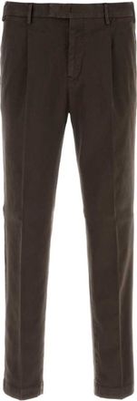 Pantaloni Torino Dark Brown Slim Trousers