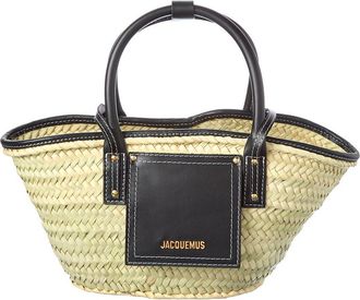 Jacquemus Le Petit Panier Leather Tote