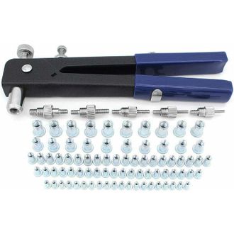 OEM Kit De Tuercas Remachables Con Rosca Rotativa Para Roscas M3 M4 M5 M6 M8, 106 Piezas De Pistolas Remachadoras Para Tuercas Kit De Tuercas Remachables