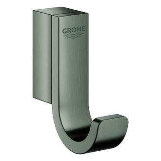 GROHE Ganchos Para Batas Einfach Selection, Grafito Duro Cepillado