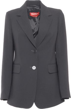 Max Mara Blazers, female, Black, Size: XL Linz Blazer