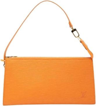 Louis Vuitton Pre-owned Shoulder Bags, female, Orange, Size: ONE SIZE Pre-owned Pochette Accessoires