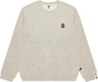 Bapy by A Bathing Ape Maglione con ricamo - Grigio
