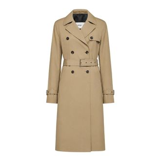 Fendi Dames, Mantels, Beige, Maat: M Katoen
