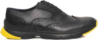 Cerruti Mens Cowhide Oxford Shoe In Gray