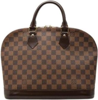 Louis Vuitton Pre-owned Alma PM - Dames - Vintage Handtas - Bruin - ONE Size - Leer - Vintage