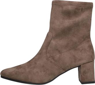 Stefano Lauran 25354 Enkellaarsjes - Dames - Schoenen - Beige - Maat: 37 EU Su&egrave;de