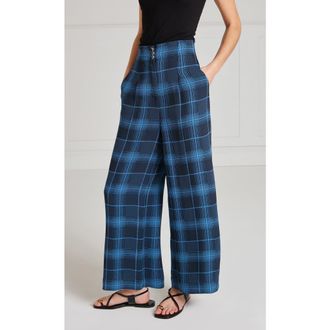 Temperley London Plath Trousers in Dark Blue at Nordstrom, Size 10