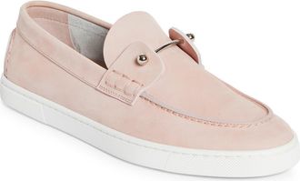 Christian Louboutin Chambeliboat Donna Boat Shoe in Vintage Rose at Nordstrom, Size 11.5Us