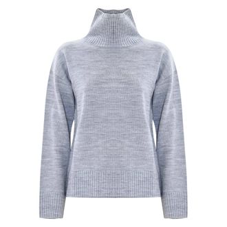 Kocca Turtlenecks, female, Gray, Size: XL Marleen Sweater