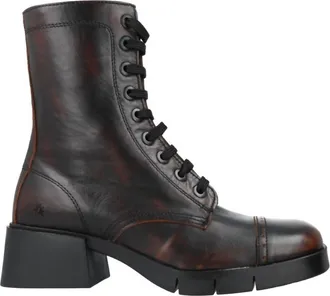 The Art Company Womens 1287 Chunky Block Heel Boots In Black