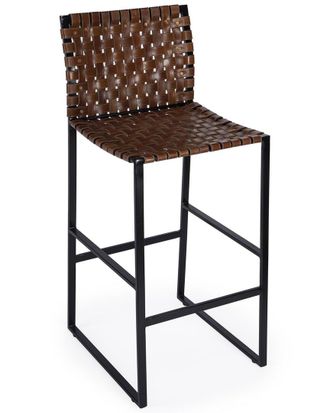 Butler Butler Specialty Company Urban Woven Leather 30In Barstool