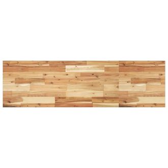 Berkfield Home Bathroom Vanity Top Oil Finished 160x40x2 cm Solid Wood Acacia in Brown | Size: 160 x 40 x 2 cm